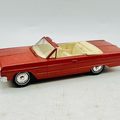 Red 1964 Chevy Impala SS Convertible 1/25 Scale Dealer Promo Model Car