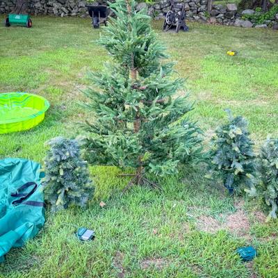 Outdoor Large Fake Christmas Trees