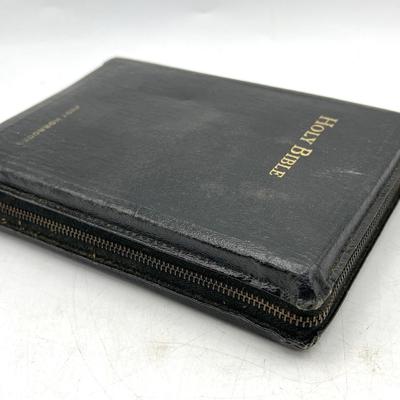 1962 Holy Bible in Zippered Case