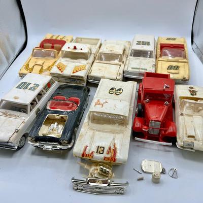 (10) Vintage Model Cars — Imperfect