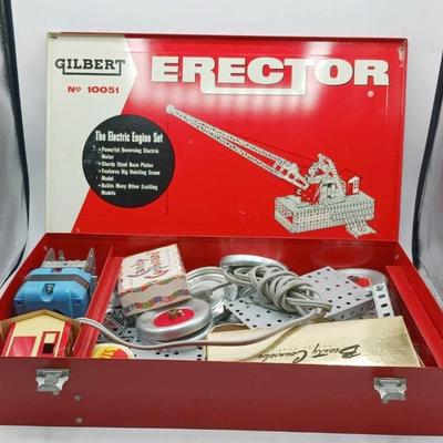 Vintage Gilbert Erector Set — The Electric Engine Set