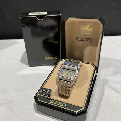 Vintage Seiko A158 Quartz Digital Watch