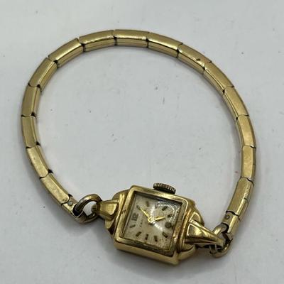Vintage Certina Gold Tone Deco Women’s Watch 