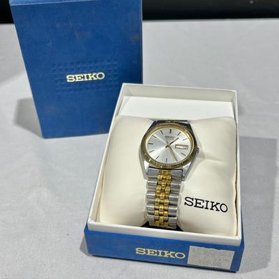 Vintage Seiko Day/Date Dress Two-Tone  Men's Watch #1