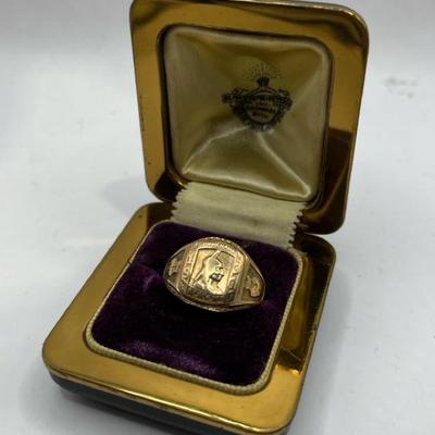 10k Gold 1931 Minnehaha Academy Class Ring (7g)  
