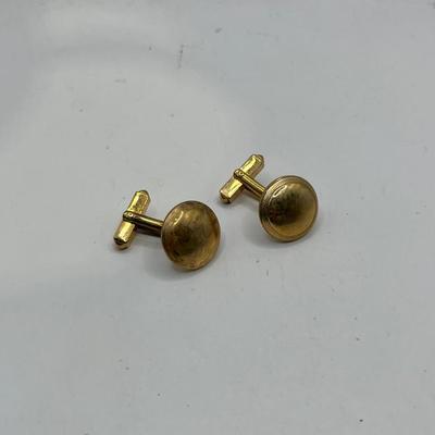 12K GF Gold Cufflinks 