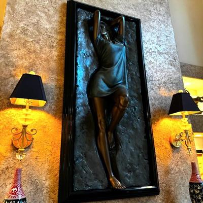 8 feet tall sculpture 