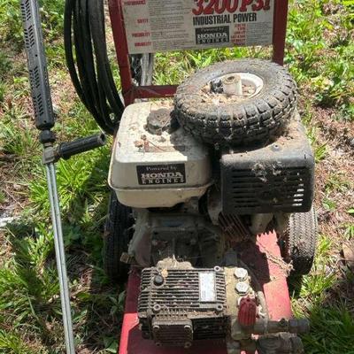 Ex-Cell 3200 PSI High Performance Pressure Washer with Honda Engine