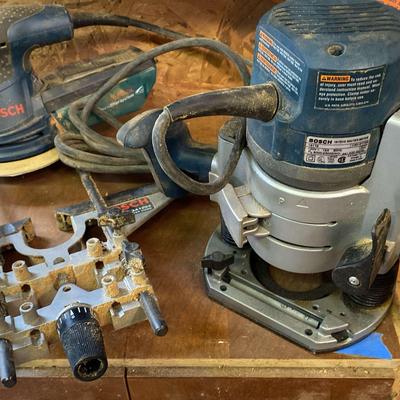 Bosch RA1166 Router, Edger & Hand Sander
