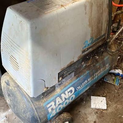 Rand 4000 Oilless Air Compressor with 3.5 HP Motor