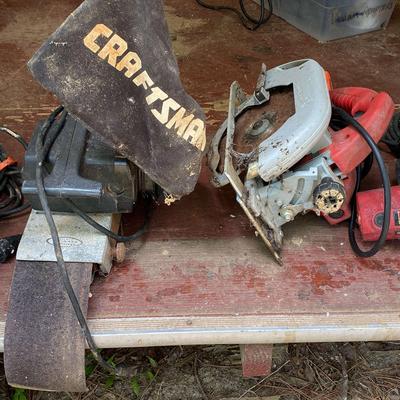 Power Tools Featuring Craftsman, DeWalt & More