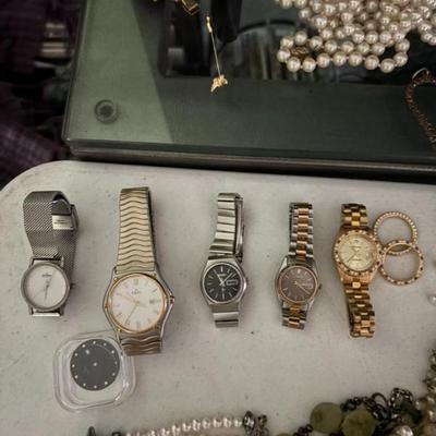 Ebel, seiko, skagen, gruen watches