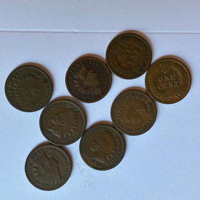 Indian Head Pennies, 1875-1906
