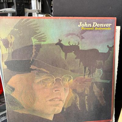 LP Record Albums 1970s Singer-songwriters, Plus 1910s Edison Gold Molded Records
