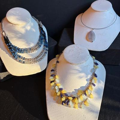 Colorful Stone/Like Necklaces