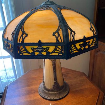 Dual light table lamp