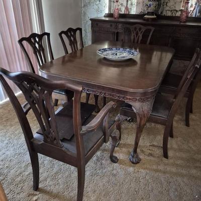 Antique dinning set