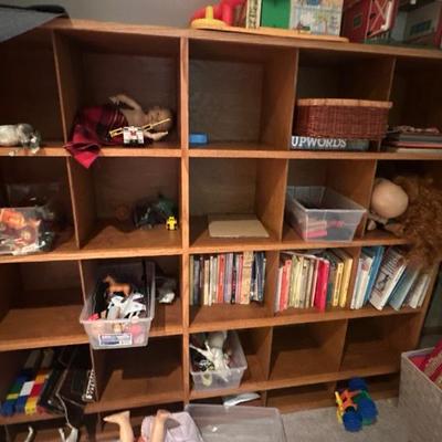 Storage shelves 
