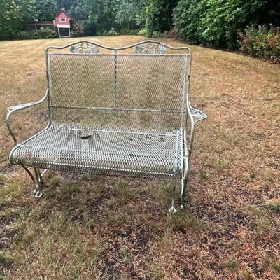Patio bench