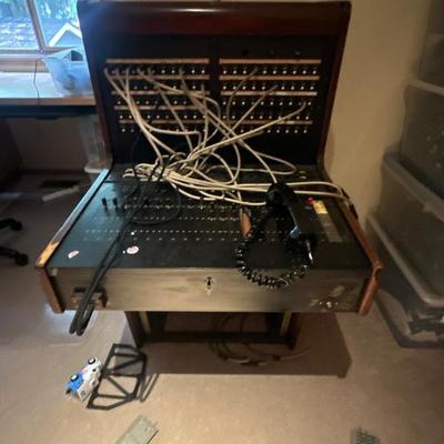 Vintage Telephone switchboard 
