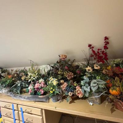 Silk flowers