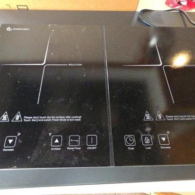 Fr140v amzchef double induction cooktop hob