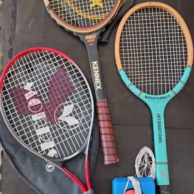 Fr185 tennis and racquetball rackets