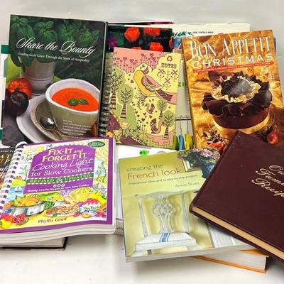 Cookbooks, Sewing Books & More!