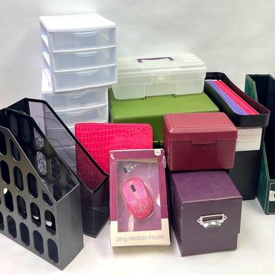 “Home Elements” Mouse & Office Supplies 