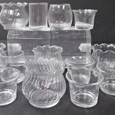 Clear Glass Votives #3