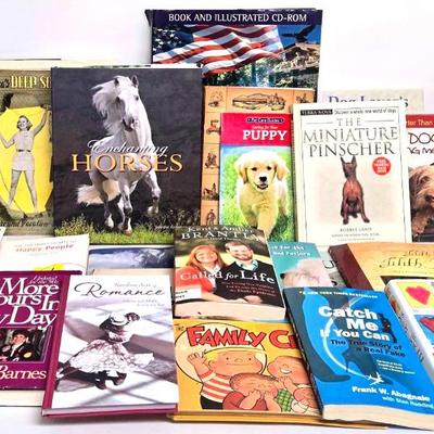 Assortment of Books for the Whole Family!