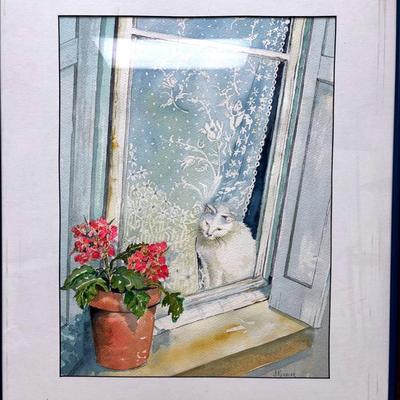 “The Cat In The Window” by J.Kuebler 
