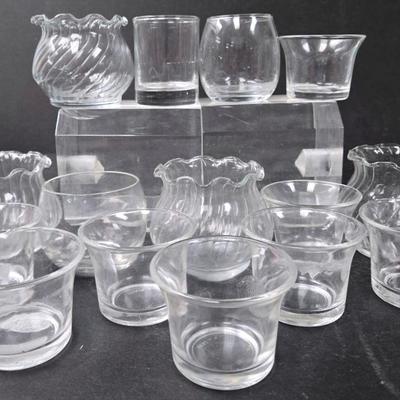 Clear Glass Votives #2