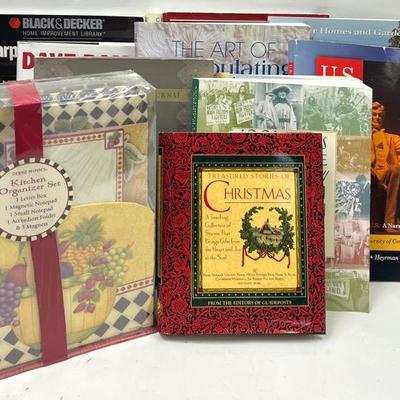 “Debbie Mumm’s” Kitchen Organizer Set & Books!