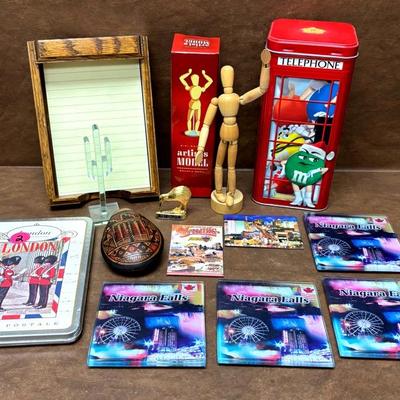 “Peruvian Ocarina Flute,” “M&M Candy Tin,” “Mini Wood Artist Model,” & More 