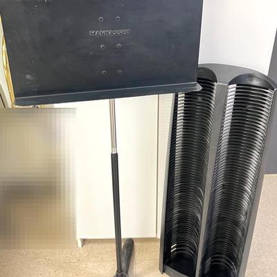 “Manhasset” Music Stand & CD Tower