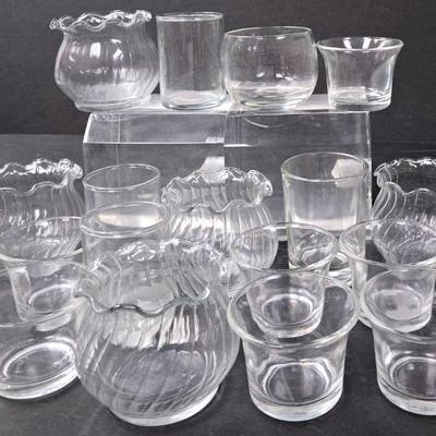 Clear Glass Votives #1