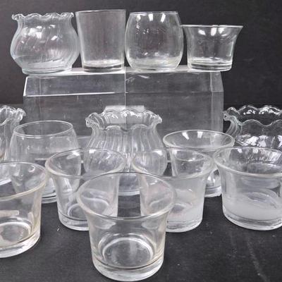 Clear Glass Votives #4