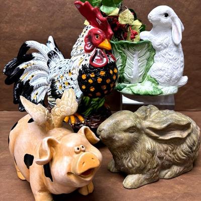 “Blue Sky,” Vintage Rabbit Planter, & More 