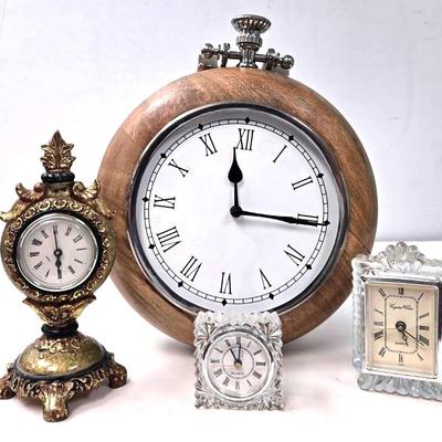 "Crystal Clear," "Fifth Avenue," & Other Clocks