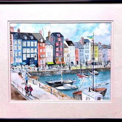 “Nyhavn Copenhagen Harbor” by J.Kuebler 