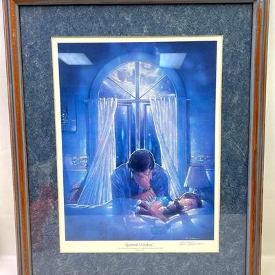 Signed ‘Spiritual Warfare’ by Ron DiCianni