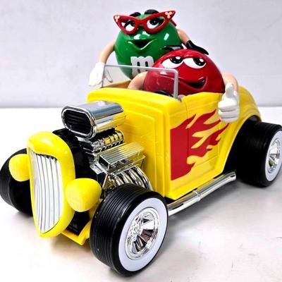 M&m's Hot Rod Candy Dispenser Collectible