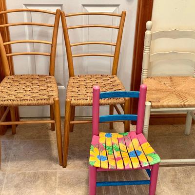 (4) Fun Chairs