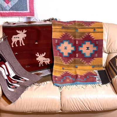 (4) South West Style Table Runners 