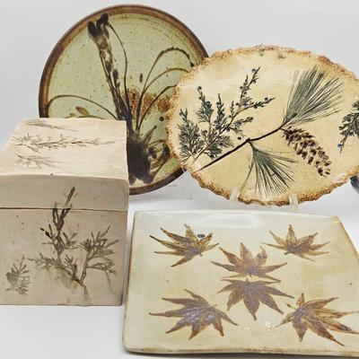 (4) Nature-Inspired Pottery Pieces