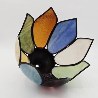 Slag Glass Tulip Pendant Lamp Shade