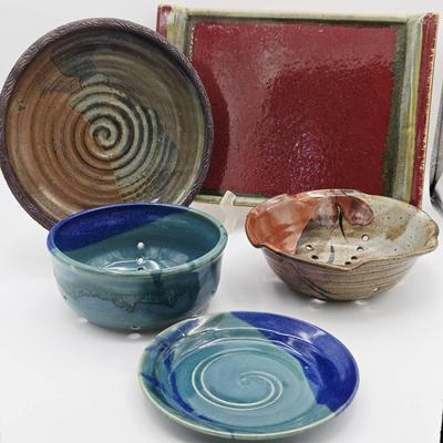 (5) Pottery Pieces