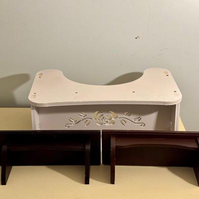 (3) Wall Shelves