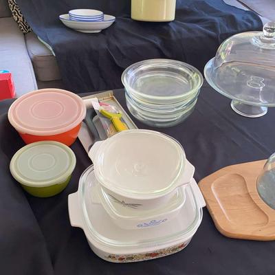 Kitchen Serving Lot - Pyrex - Anchor Hocking - Corning Ware 